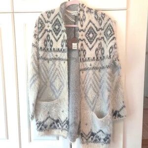 Knox Rose Black/Grey/White Jacket, Size Small, NWT